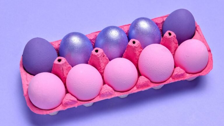 Purple Chicken Eggs